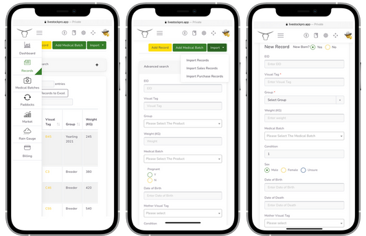 Livestock Management Software