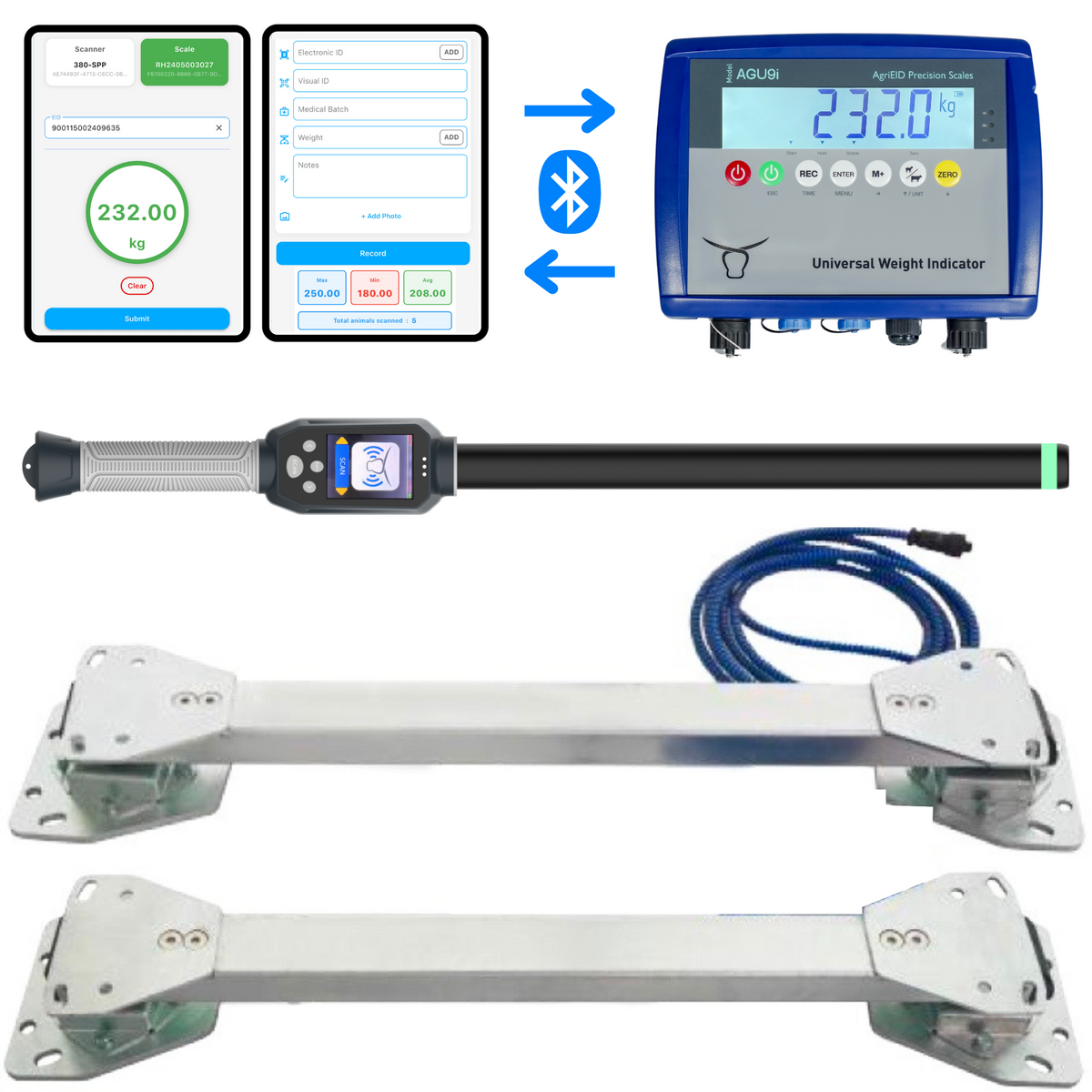 Digital Farm System - BT Extreme 1000mm system - Package